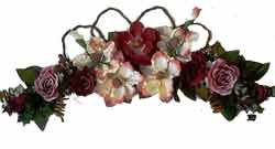 Crown Magnolia & Rose Swag